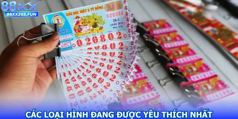 Các loại hình đang được hội viên yêu thích 